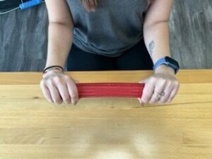 Eccentric loading for lateral epicondylitis management