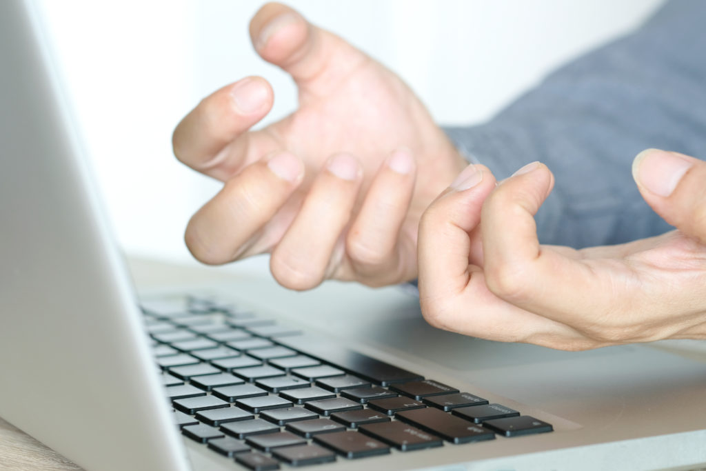 Do Your Hands Hurt from Typing? There’s a Reason…